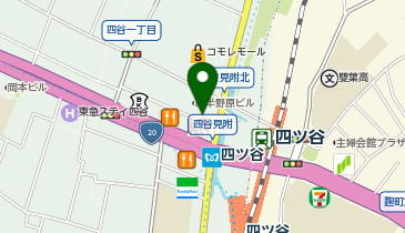 かつれつ 四谷たけだの地図画像