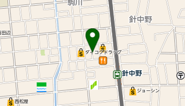 shyu shyu du chaleur(シュ シュ ド シャルール)の地図画像