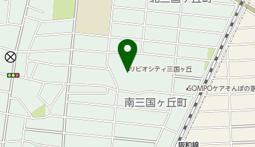リビオシティ三国ヶ丘の地図画像