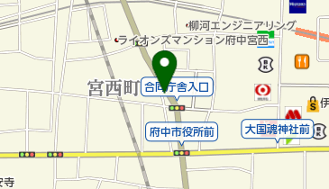 やきとり大吉 府中店の地図画像