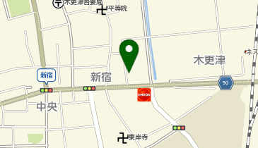 元祖からあげ本舗だるま 木更津新宿店の地図画像