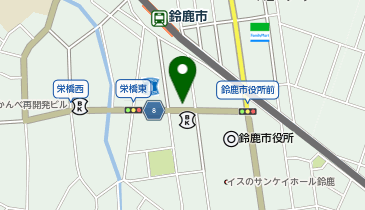 元祖からあげ本舗かんべや 鈴鹿店の地図画像