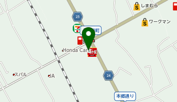 元祖からあげ本舗かたに商店 上吉田店の地図画像