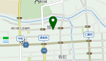 掛川キーセンターの地図画像