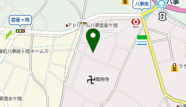 アリア八事の地図画像