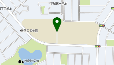 奈良市立ならやま小中学校の地図画像