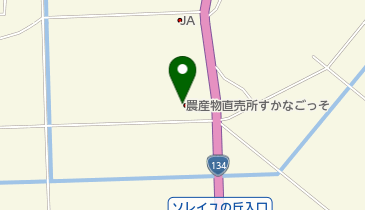 JAよこすか葉山 すかなごっその地図画像