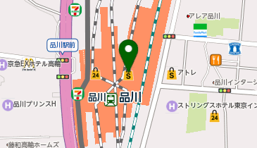 関谷スパゲティ EXPRESS(エクスプレス) エキュート品川店の地図画像