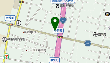 香川障害年金サポートセンターの地図画像