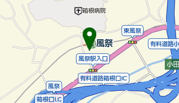 JAかながわ西湘 大窪支店朝市生産部会 風祭直売所の地図画像