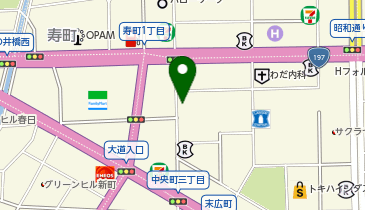 鉄板バル 葱屋 大分竹町店の地図画像