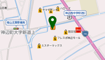 元町フルーツの地図画像