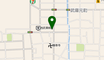 前田飯店の地図画像