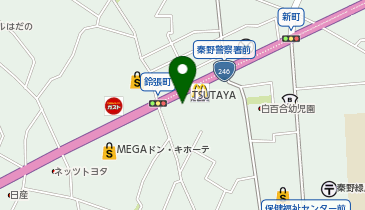 Wendy's First Kitchen(ウェンディーズ ファースト キッチン) 246秦野店の地図画像