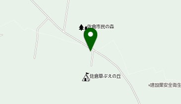 佐倉草ぶえの丘直売所の地図画像