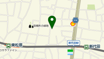 ベーカリー コムギノホシ 世田谷羽根木店の地図画像