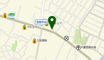 元祖ニュータンタンメン本舗 宮野木店の地図画像