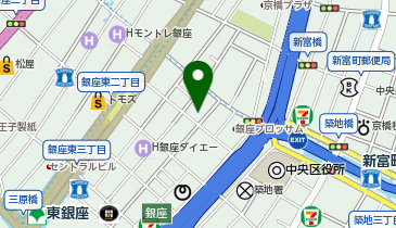 占いサロンTAO(タオ) 銀座店の地図画像