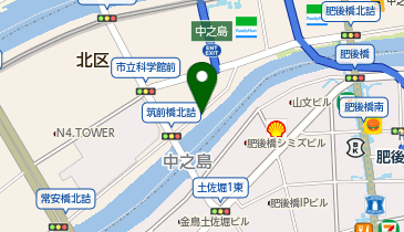 いいオフィス中之島 by co-ba nakanoshima(バイ コーバ ナカノシマ)の地図画像