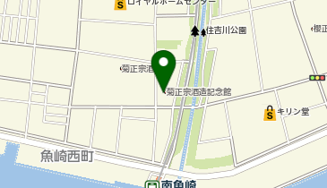 菊正宗 盃展示館の地図画像