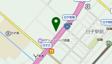 日乃屋カレー 鈴鹿白子店の地図画像