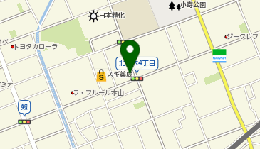 自然派中華 クイジンの地図画像