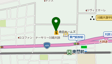 スパゲッティーのパンチョ 島忠ホームズ川崎大師店の地図画像