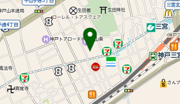 la Marronnier pek(ラ マロニエ ペク)の地図画像