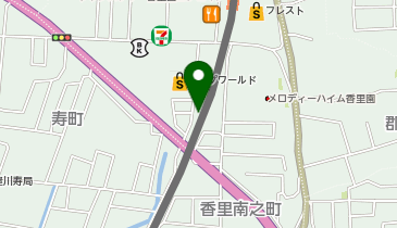 おりょうり田なべの地図画像