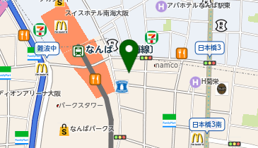 高級食パン専門店嵜本 ベーカリーカフェ 大阪初號本店の地図画像