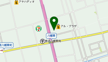 ラポールヘア アル・プラザ長浜店の地図画像