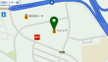 デューポイント ベイシア三好店の地図画像