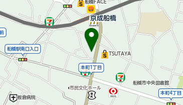 ドン・キホーテ 船橋南口店の地図画像