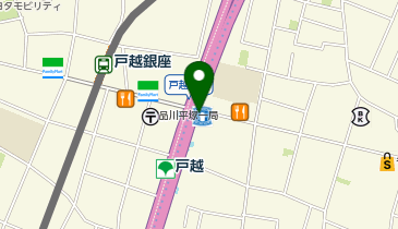 トレファクスタイル 戸越銀座店の地図画像