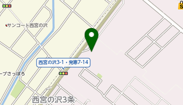 Azem(アゼム) 札幌発寒店の地図画像