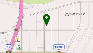 すずらんグループ こすもす守山幸心の地図画像