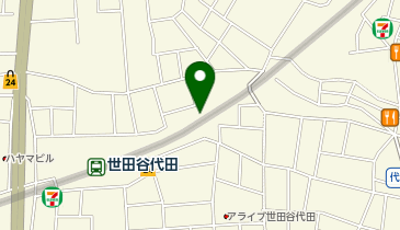 胃袋にズキュン はなれの地図画像