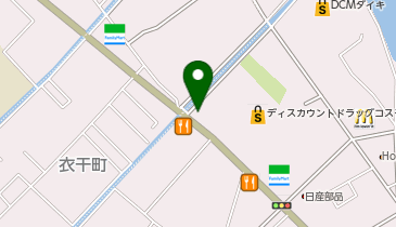 餃子 香月 今治店の地図画像