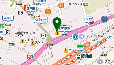 ナフコツーワンスタイル 松坂屋静岡店の地図画像