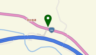 キッズファームかわさきの地図画像