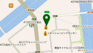 ペテモ東雲店の地図画像