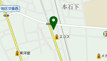 大型コインランドリー ララ・ドリーム 石下店の地図画像