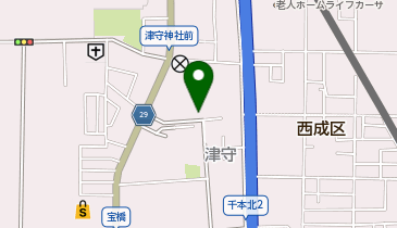 にしなりジャガピーパークの地図画像