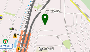 日の出町団地スタジオの地図画像