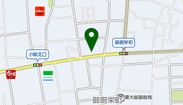 東大阪動物病院の地図画像