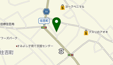 大型コインランドリー ララ・ドリーム 大田原店の地図画像