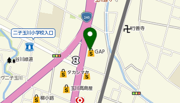 Gapストア 玉川高島屋SC店の地図画像