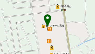 Gapストア イオンモール高崎店の地図画像