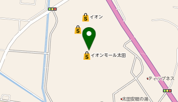 Gap Factory Store イオンモール太田店の地図画像