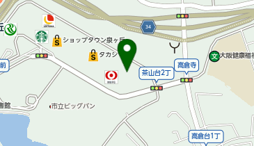 Gapストア 泉北パンジョ店の地図画像